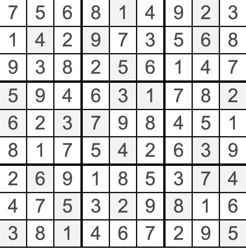 Sudoku 1 answers (3)